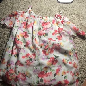 Abercrombie kids off the shoulder shirt